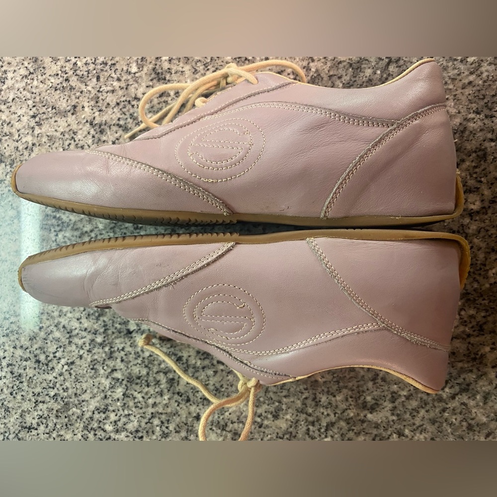 Vintage Y2K Authentic Olivier Strelli Women's Leather Shoes from Belgium 🇧🇪 - Picture 3 of 9